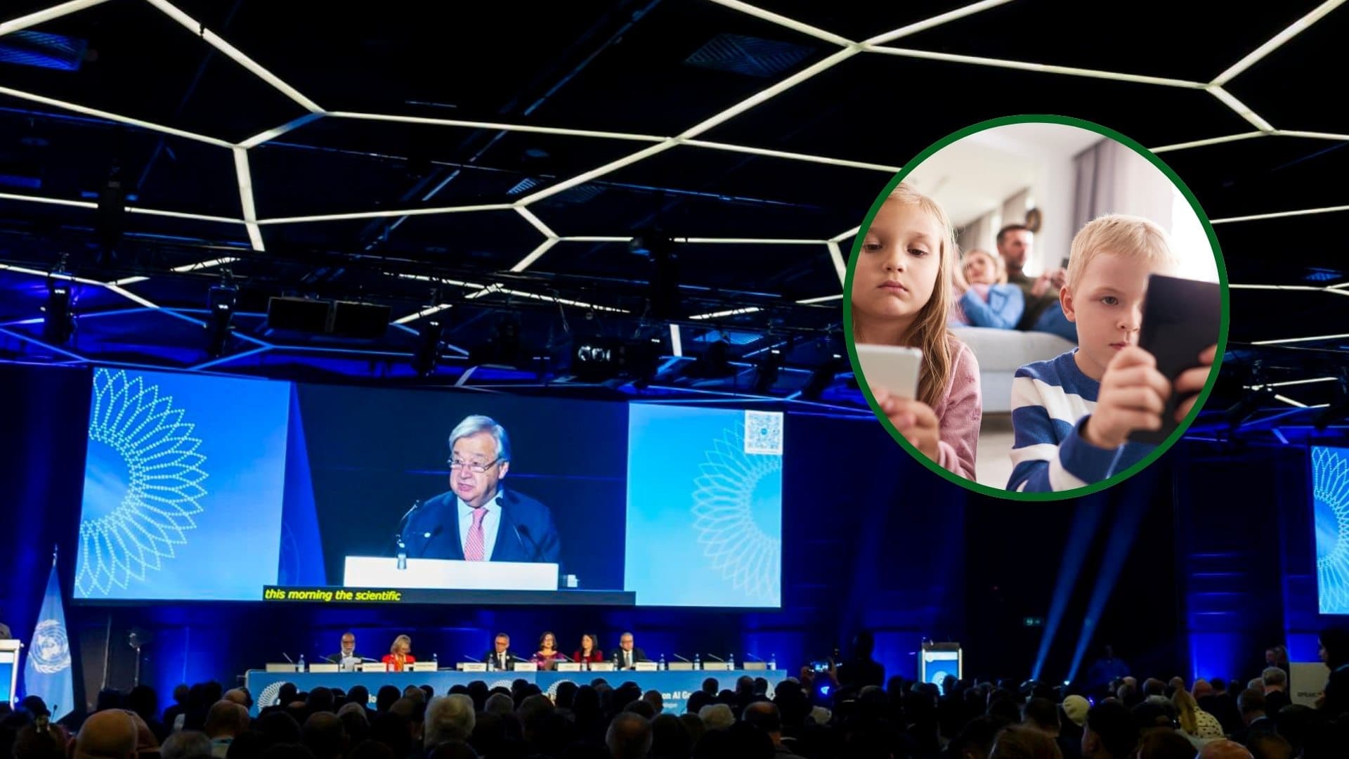 UN Chief Calls for Global AI Pact to Protect Children